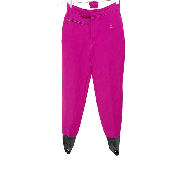 Bogner Size 6/8 Vintage Wool Blend Stirrup Snowboard Ski Pants - Picture 2 of 6